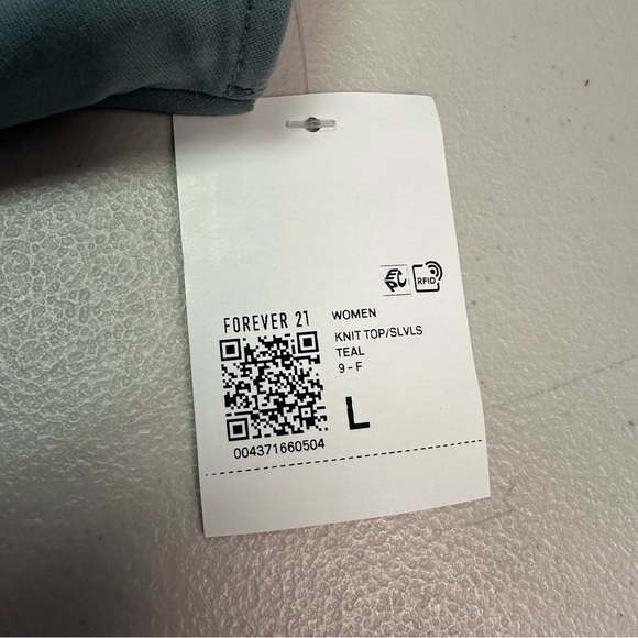 Forever 21 | Teal Knit Sleeveless Top - Picture 3 of 5